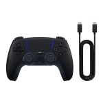 Sony DualSense Wireless Controller-Midnight Black +USB Cable-Galactic Purple /Starlig