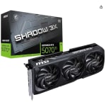 Carte Graphique MSI Nvidia GeForce RTX 5070 Ti 16 Go Shadow 3X OC à 1.149€