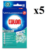 5 x Colon Limpialavadoras 250 ml - Higiene Frescor, limpieza profunda por 9.95€