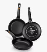 Bra Set 3 Sartenes Efficient, Lote 18cm + 22cm + 26cm, Aluminio Fundido por 48,84€