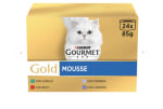 Gourmet Gold Mousse Sabores Variados 24x85g por 16,99€