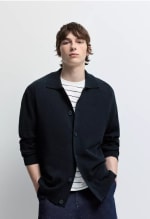 Chaqueta Bouclé con Botones para Hombre por 5.99€