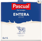 Leche Pascual Entera Pack 6 x 1L por 5,19€