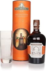 Diplomático Mantuano Venezuelan Aged Rum Gift Set with Glass, 70cl | Premium Dark Rum