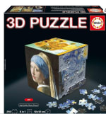3D Puzzle Arte con Forma de Cubo de 216 Piezas en Total marca Educa por 10€