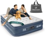 Green Haven King Size Air Bed with Built-in Electric Pump – £39.49