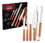 Kit Asado Tramontina Churrasco 15pzas por $345 | Descuento Mercado Libre