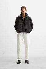 Sobrecamisa boxy fit Zara por 15,99€