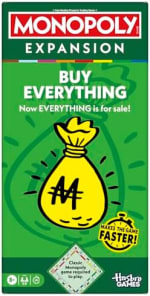 Monopoly Buy Everything EXPANSION for £7.99 (Game Required to Play)