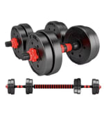 Juego Mancuernas Ajustables Multifuncionales 3 En 1 50kg por 50,54€