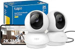 Tapo 2K 3MP WiFi Indoor Security Cameras 2 Pack £37.99 on Amazon