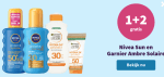 1+2 gratis op Nivea Sun en Garnier Ambre Solair bij Plein