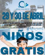 Balneario Agua Caliente Guadalajara Gratis para Niños