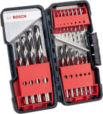 Bosch metaal spiraalboormachine HSS set PointTeQ DIN 338 18-delig voor €9,65
