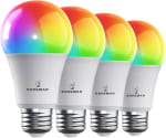 Caveman 4 Focos LED A19 Matter RGBW 800lm por $376 | Amazon