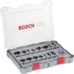 Freesset, 8 mm schacht, 15-delig Bosch Accessories voor €46,49 bij Amazon