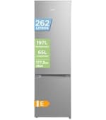 Comfee' 262L Refrigerador Combinado, Low Frost, Acero Inoxidable por 274.99€