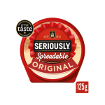 Seriously Spreadable Original Cheese Spread 125g - all varieties
