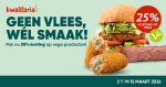 25% korting op vega favorieten.bij Kwalitaria