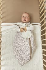 Meyco Romantische Bloemen Wiegdeken - offwhite - 75x100cm voor €17,79 bij Bol