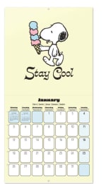 Calendario 2026 30x30 Snoopy Erik azul por 7,60€