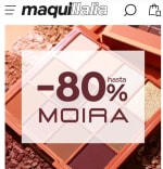 Hasta -80% de Descuento en Maquillaje Moira.
