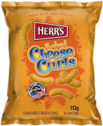 12 zakjes Herr's Cheese curls voor €13,72 bij Bol