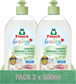 2 botes Frosch Baby Detergente Ecológico Biberones, Tetinas y Chupete 500ml por 6,63€