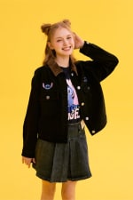 Chaqueta Mezclilla Stitch Marengo $34.990 Oferta disponible en HollyConcept.com