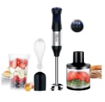 Batidora de Mano 4 en 1, 1000W + accesorios por 19.54€