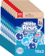 2x10 stuks Witte Reus Kracht Actief Oceaan toiletblokken voor €21,99 bij Bol