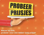 Probeerprijsjes bij Dirk