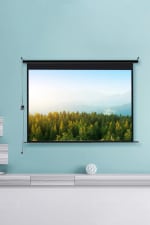 120" Electric Projector Screen w/ Remote – £62.22 + Free Delivery