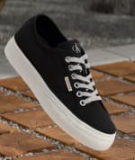 Calvin Klein Jeans FLATFORM LOGO - Zapatillas - negro por 35.90€