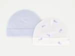 Cotton Juice Pack de 2 Gorros fantasía de bebé azul por 4.99€