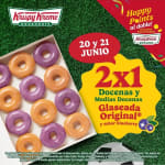 2x1 en Docenas y Medias Docenas Glaseadas | Krispy Kreme