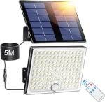 Foco Solar Exterior 113 LEDs Sensor Movimiento por 13,91€