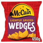 McCain Lightly Spiced Wedges 650g for £1.37 Nectar Price