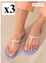 3 Pares de Chanclas Lilo y Stitch con tiras amarillo para Mujer Women'secret a 5.98€