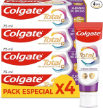 Colgate Total Prevención Activa + Cuidado de Encías Pasta de dientes 4x75ml por 5,64€