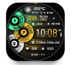 ML2U 374 Watch Face voor Android gratis