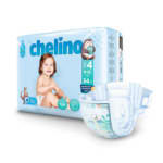 Pañales Chelino talla 4 9-15 kg 34 unidades por 4.69€