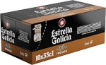 10 latas cerveza Estrella Galicia 0,0 Tostada + recompensa de 2.86€ por 7.29€ (4.43€)