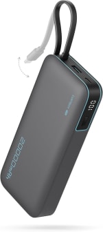 CUKTECH CP25 Power Bank 20.000mAh, Batería Portátil con Cable USB-C por 22.80€