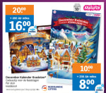 Tot €4 korting op een December kalender met airmiles bij Albert Heijn