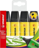 4 marcadores STABILO fluorescente - BOSS ORIGINAL por 1.89€