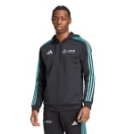 Sudadera con capucha y cremallera logo Mercedes AMG Petronas adidas negra por 45.50€