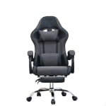Silla Gamer Escritorio Ergonomica Y Reclinable Color Negro por solo $79.990 en Líder