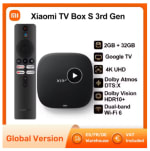 Lecteur Multimédia Xiaomi TV Box S 3rd Gen à 53,35€