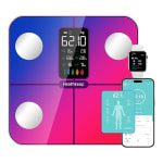 Healthkeep Bascula Grasa Corporal, Pantalla Extra Grande,15 Datos por 25,99€